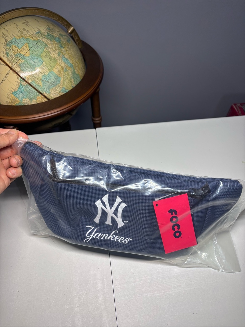 New York Yankees Navy Fanny Pack Belt Bag by foco